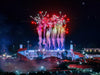 Coldplay at Craven Park fireworks World Tour by Drone