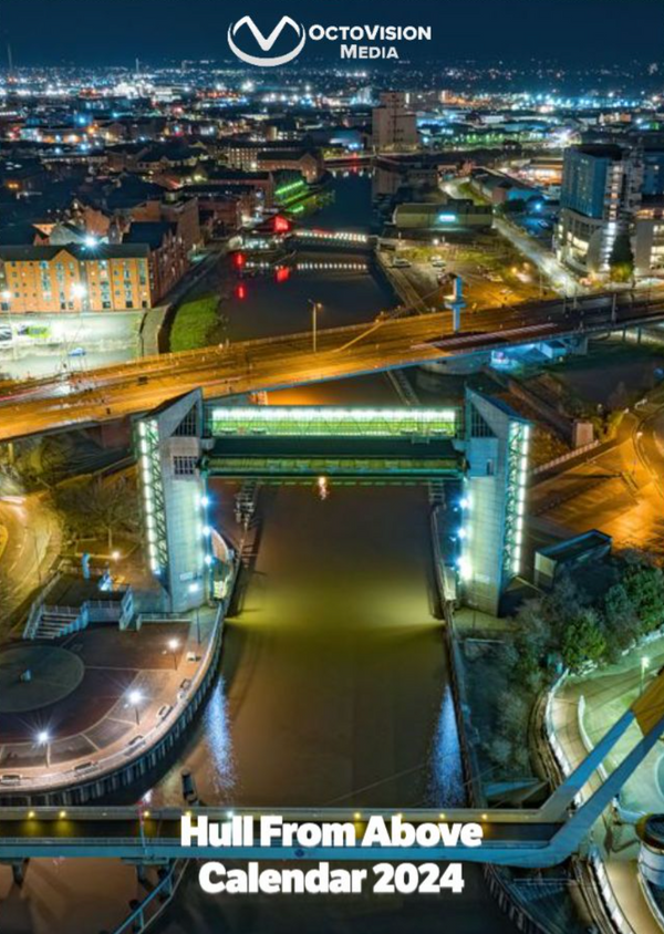 Hull From Above 2024 Calendar - OctoVision Media's Hull From Above