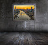 London Tower Bridge Aerial Print Taken During Sunset